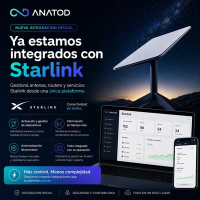 Starlink-rekin ofizialki integratu gaude